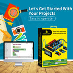 KEYESTUDIO EASY PLUG Super Starter Kit For Arduino STEM EDU