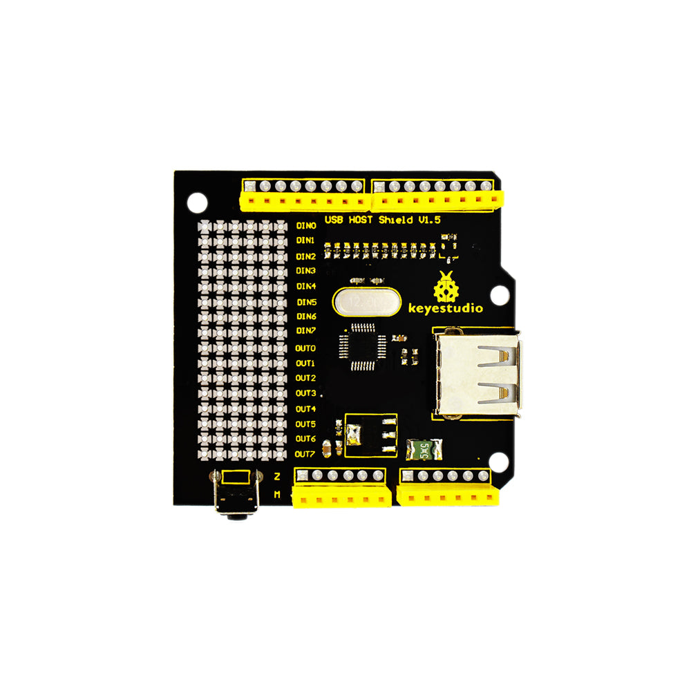 Keyestudio USB Host v1.5 shield compatible with Google Android ADK for Arduino
