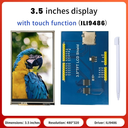 Keyestudio SPI TFT LCD Display Screen Module With Touch For Arduino UNO/Mega2560