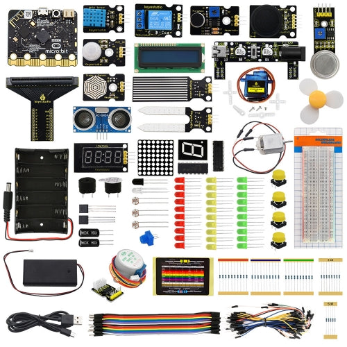 Keyestudio Micro bit Super Learning Starter Sensor Kit With Microbit V2.0 Board