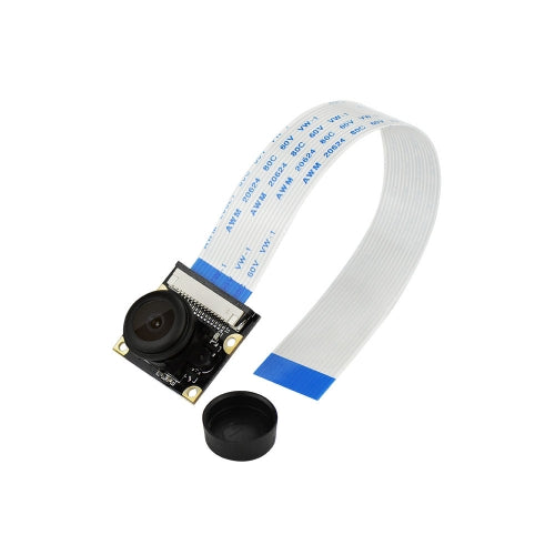 Keyestudio Camera, Fish-eye Wide-angle Camera for Raspberry Pi 3/2 / B + Camera 5MP /1080p