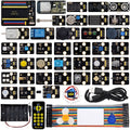 Keyestudio ESP32 37 in 1 Sensor Starter Kit DIY Education Kit For MicroPython&Arduino Programming(59 Projects)