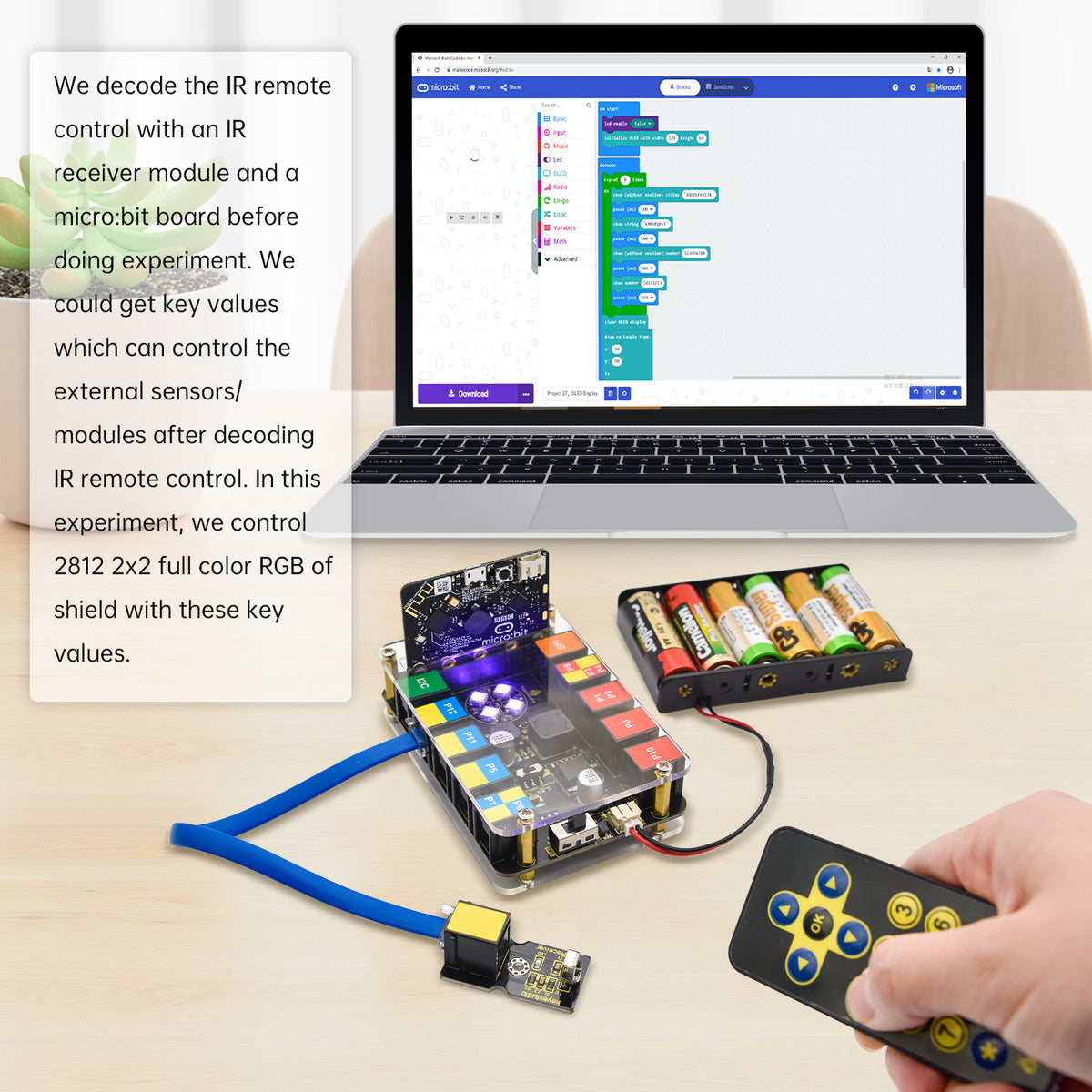 Keyestudio EASY Plug Ultimate Starter Kit for BBC Microbit STEM EDU With Micro Bit Board