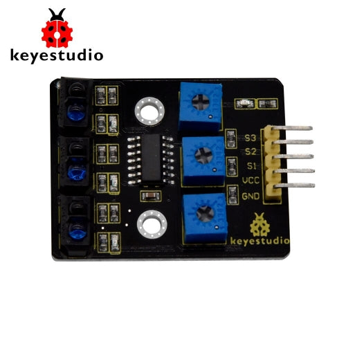 Keyestudio 3 Channel Infrared Tracking Sensor Module IR Line Patrol For Arduino DIY Smart Car