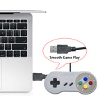 SNES Classic Gamepad USB PC Gamepad Gray