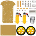 Two-drive double layers smart car chassis K-001 Extended Edition For Arduino Robot
