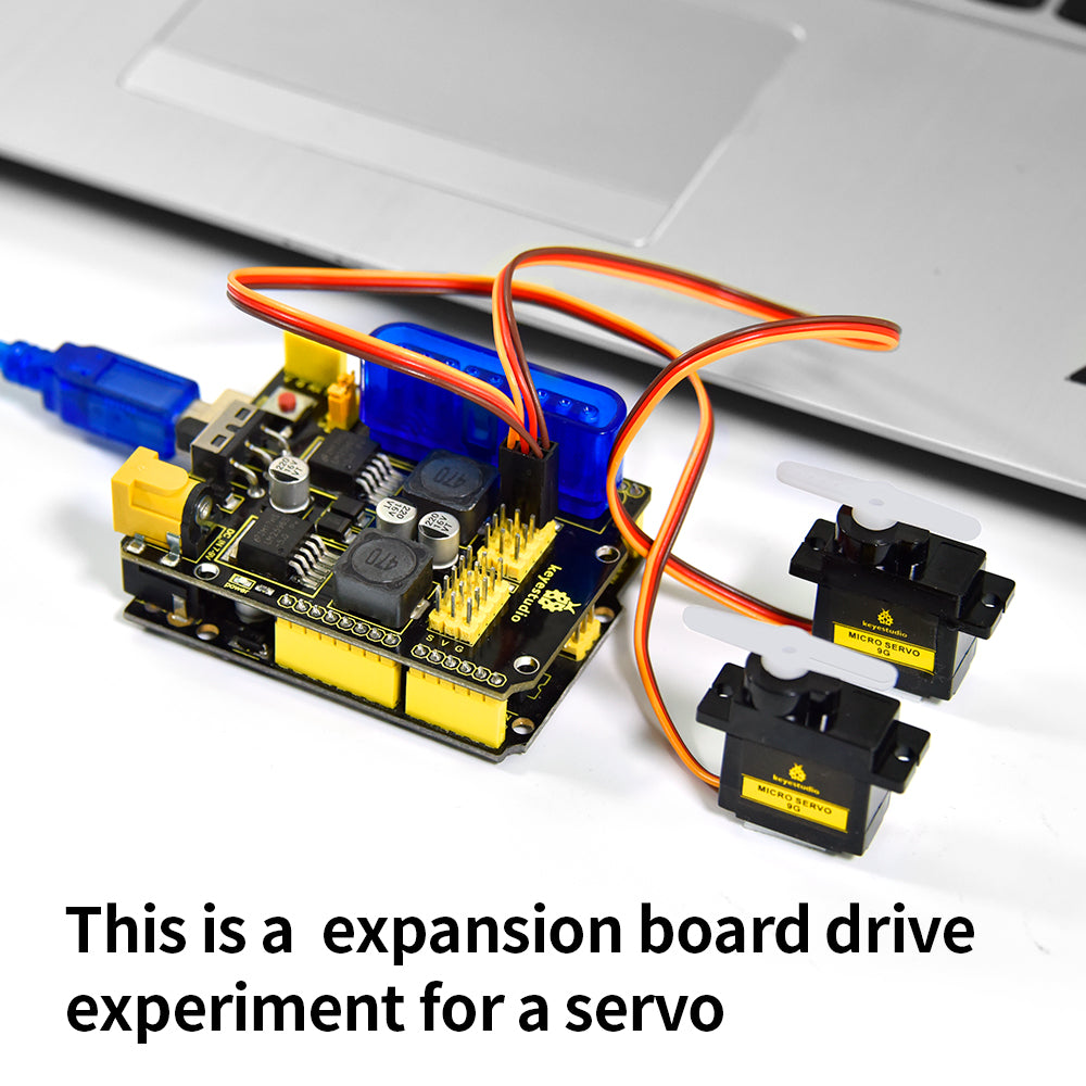 Keyestudio Servo Driver Expansion Board with a PS2 Port