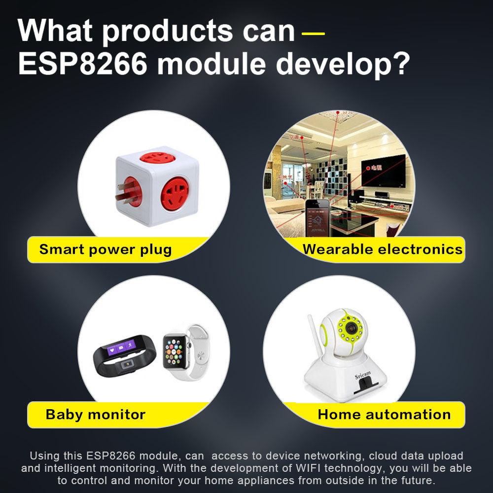 2PCS ESP8266 Esp-01 Serial Wireless Wifi Transceiver Module With Keyestudio Packing Box For Arduino