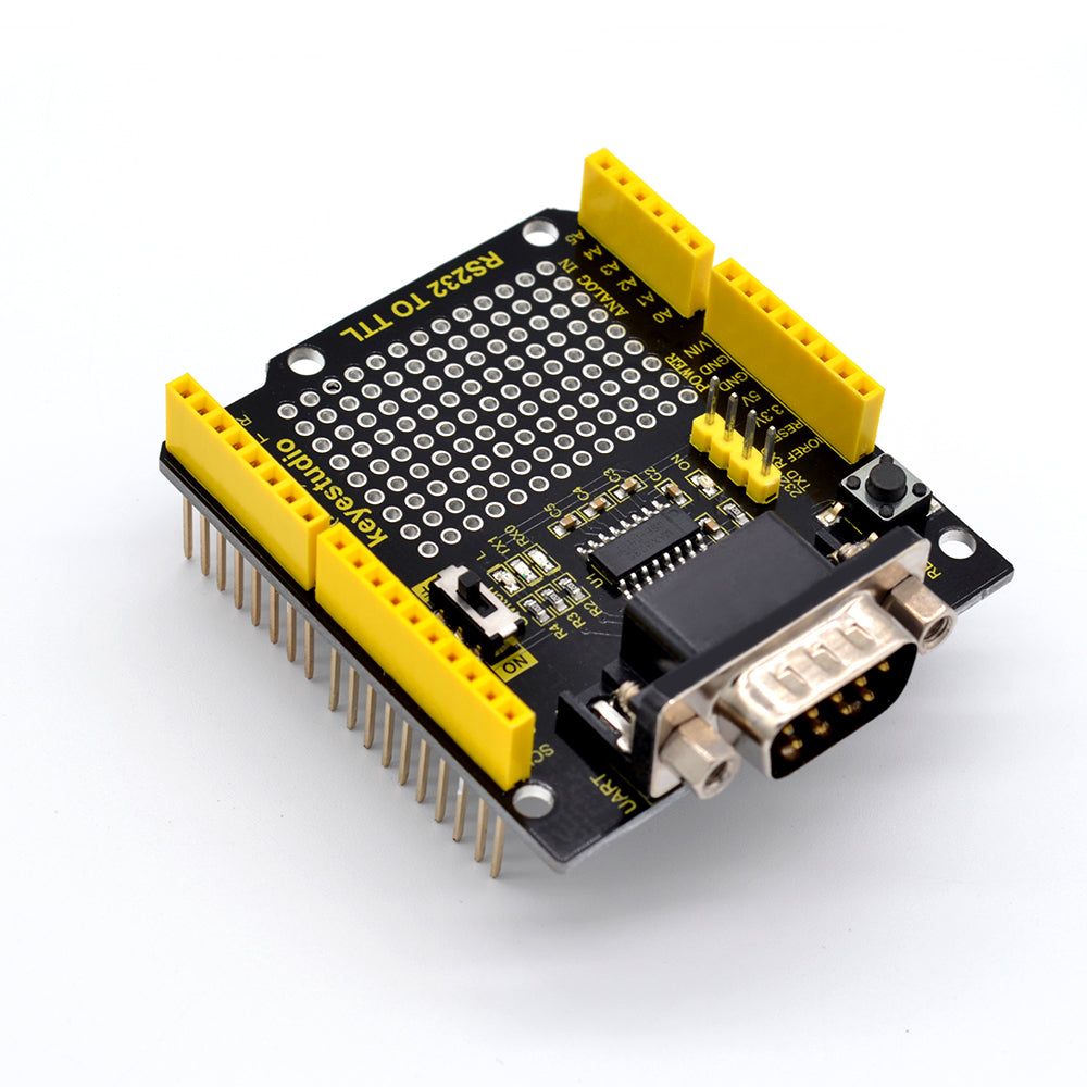 Keyestudio RS232 to TTL Conversion Shield Compatible with Arduino