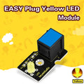 Keyestudio RJ11 EASY plug LED Module(Yellow) for Arduino STEM