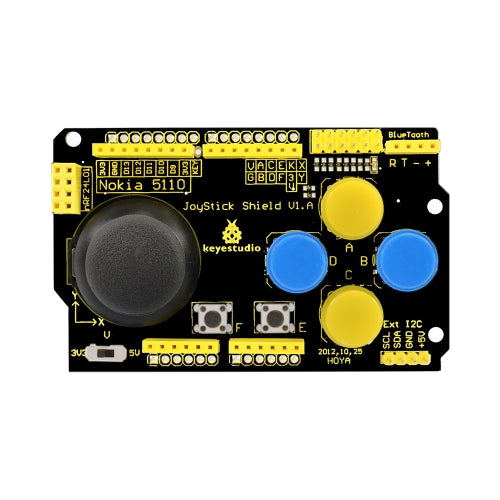Keyestudio JoyStick Shield PS2 for Arduino nRF24L01 Nk 5110 LCD I2C