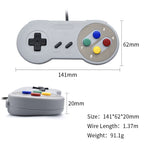 SNES Classic Gamepad USB PC Gamepad Gray