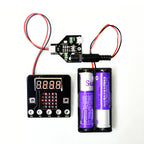 Keyestudio Micro bit 4-Digit Tube Shield(Black and Eco-friendly)