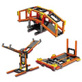 3-in-1 Puzzle Building Blocks Toy, Lifting Bridge Sliding Door Book Holder, 216+ PCS for Kids 6+