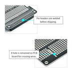 Raspberry Pi DIY Soldering HAT Hole expansion board Compatible with Raspberry Pi 4B 3B