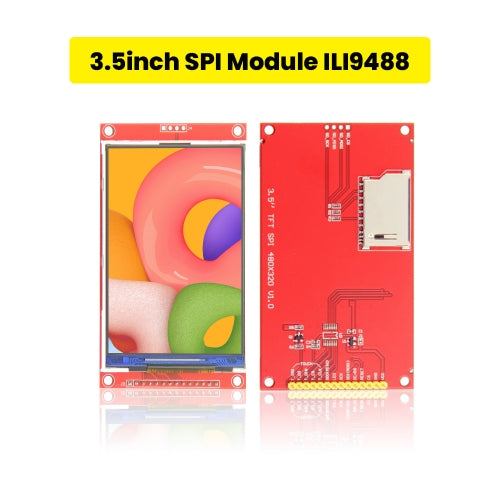 Keyestudio 3.5 Inch SPI Module ILI9488 Colorful Screen Compatible C51&STM32 Without touchscreen