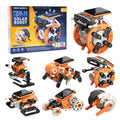 DIY Puzzle Self-Assembly Science Educational Learning 7 In 1 Solar Robot Toy Kit
