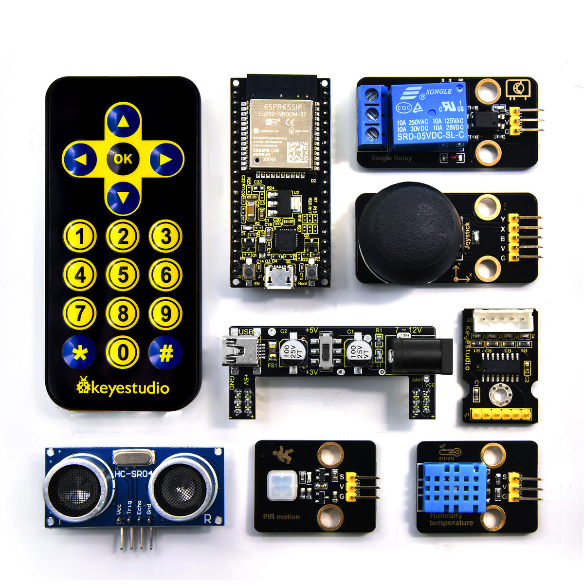 Keyestudio ESP32 Learning Sensor Kit Complete Edition Starter modules Kit With ESP32 Board STEM