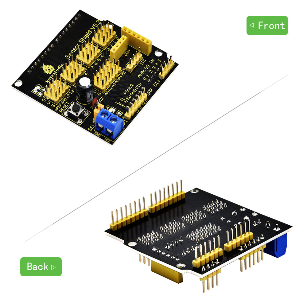 Keyestudio Sensor Shield V5 Expansion Board Module for Arduino UNO Arduino LEONARDO