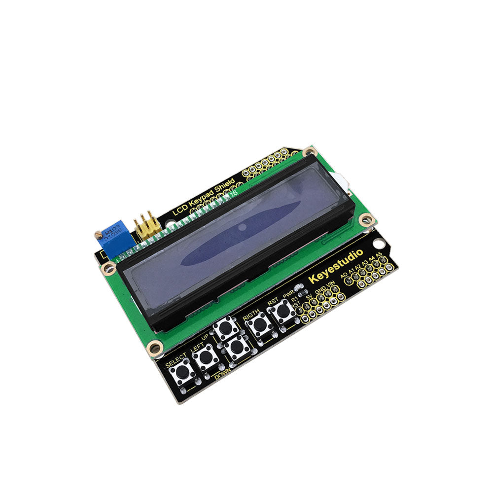 Keyestudio 1602LCD Keypad Shield For Arduino LCD Display ATMEGA2560 For Raspberry Pi UNO Blue Screen Blacklight Module