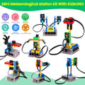 Kidsbits Electronic Building Blocks Mini Meteorological Station Kit Compatible with Lego for Arduino UNO Board Education DIY Kit