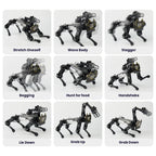 Keyestudio Fox:bit ESP32 XGO-lite AI Quadruped Robot Dog STEM Kit for Student Programming Beginner Robotics Learning