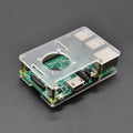 Black/Blue/Red Acrylic Case Box Wall-mounted for Raspberry Pi 4B/ Mountable Cooling F(No Raspberry Pi 4B Board )an