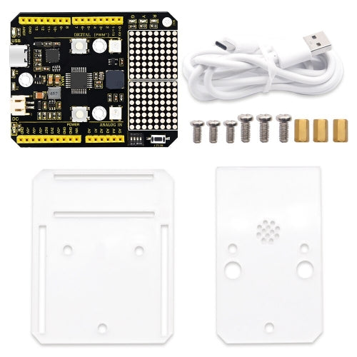 Keyestudio MAX Development Board With Type-C USB Cable Compatible Arduino UNO R3 10+ Projetcs
