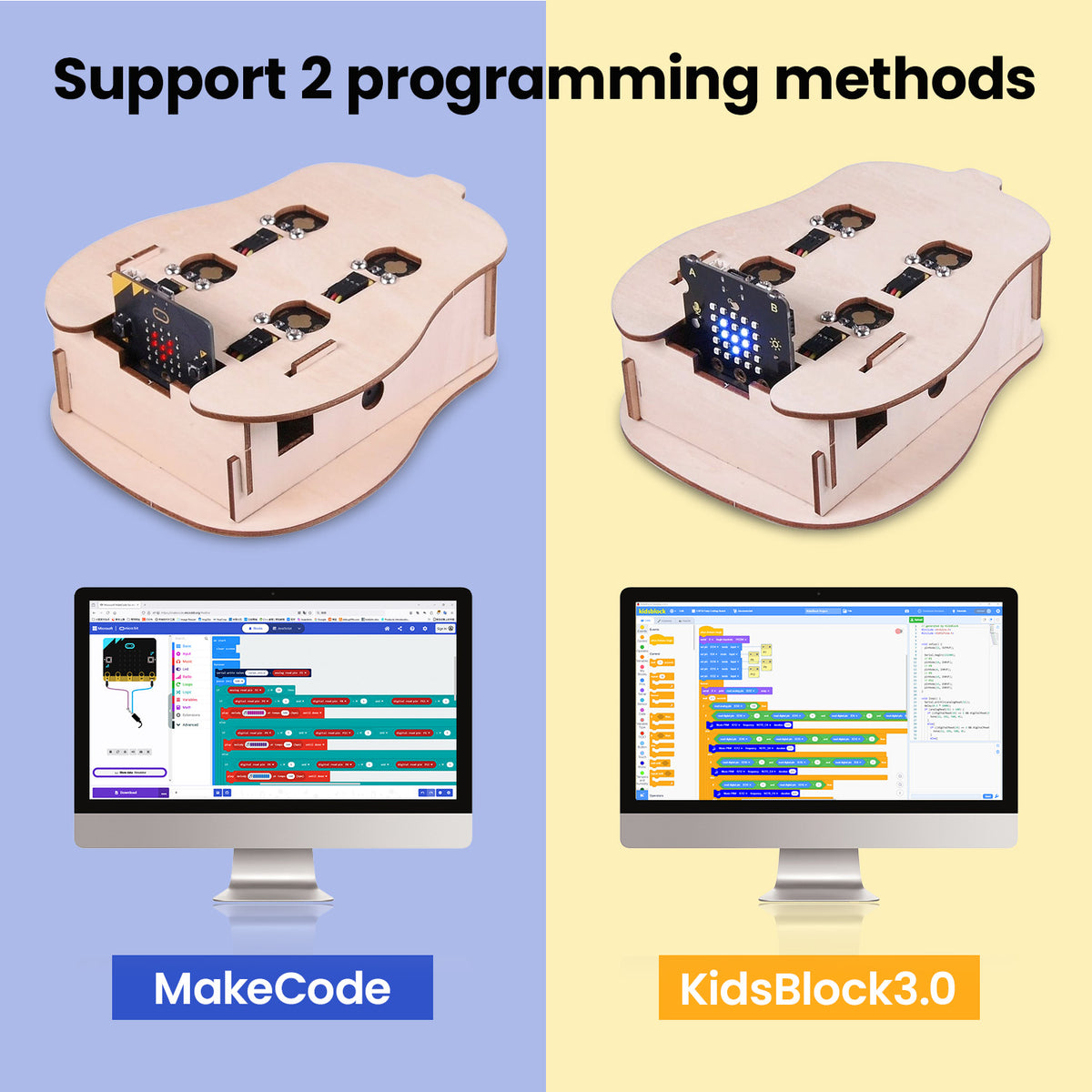 Keyestudio STEM Programming DlY Ocarina Learning Starter kit With Microbit Board