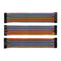 (3 pcs/lot )40Pin 30cm Female to Female jumper wire Dupont cable for Arduino Breadboard