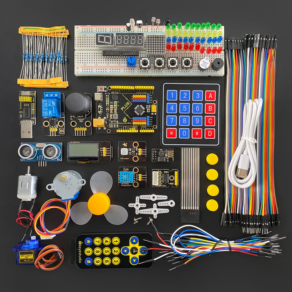 Keyestudio IoT Complete Starter Kit for Arduino DIY Programming Electronics Kit 32Project With Plus Mainboard