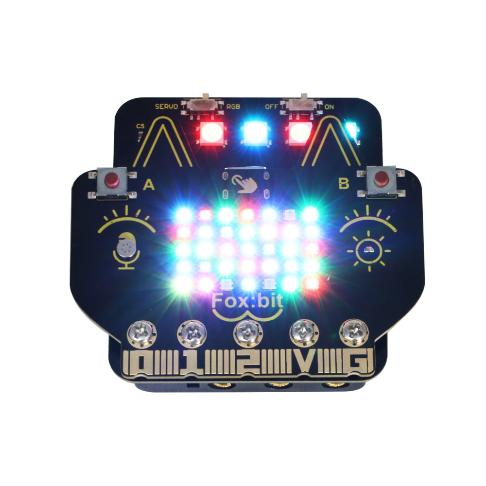 Keyestudio FoxBit Mini 3-Channel Servo Expansion Board Compatible with Microbit