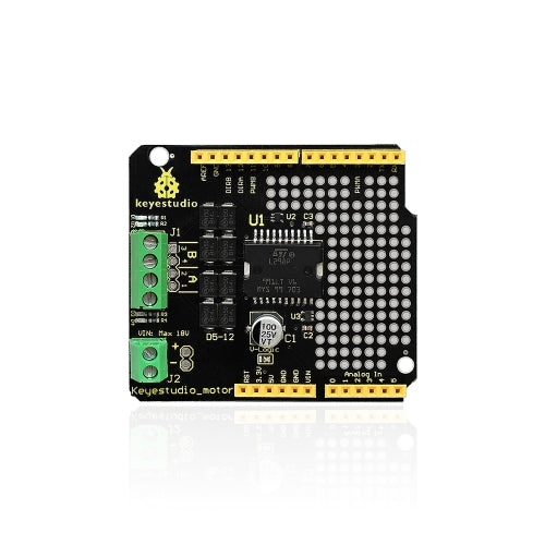 Keyestudio L298P Shield/2A High Current Dual Motor Drive Module for arduino