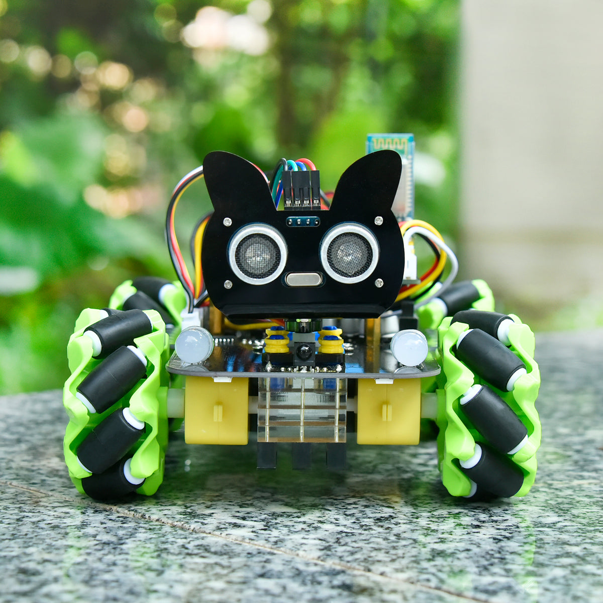 Keyestudio 4WD Mecanum Robot for Raspberry PICO Arduino IDE C Smart DIY Project for Adults STEM Programming Set with 12 Projects
