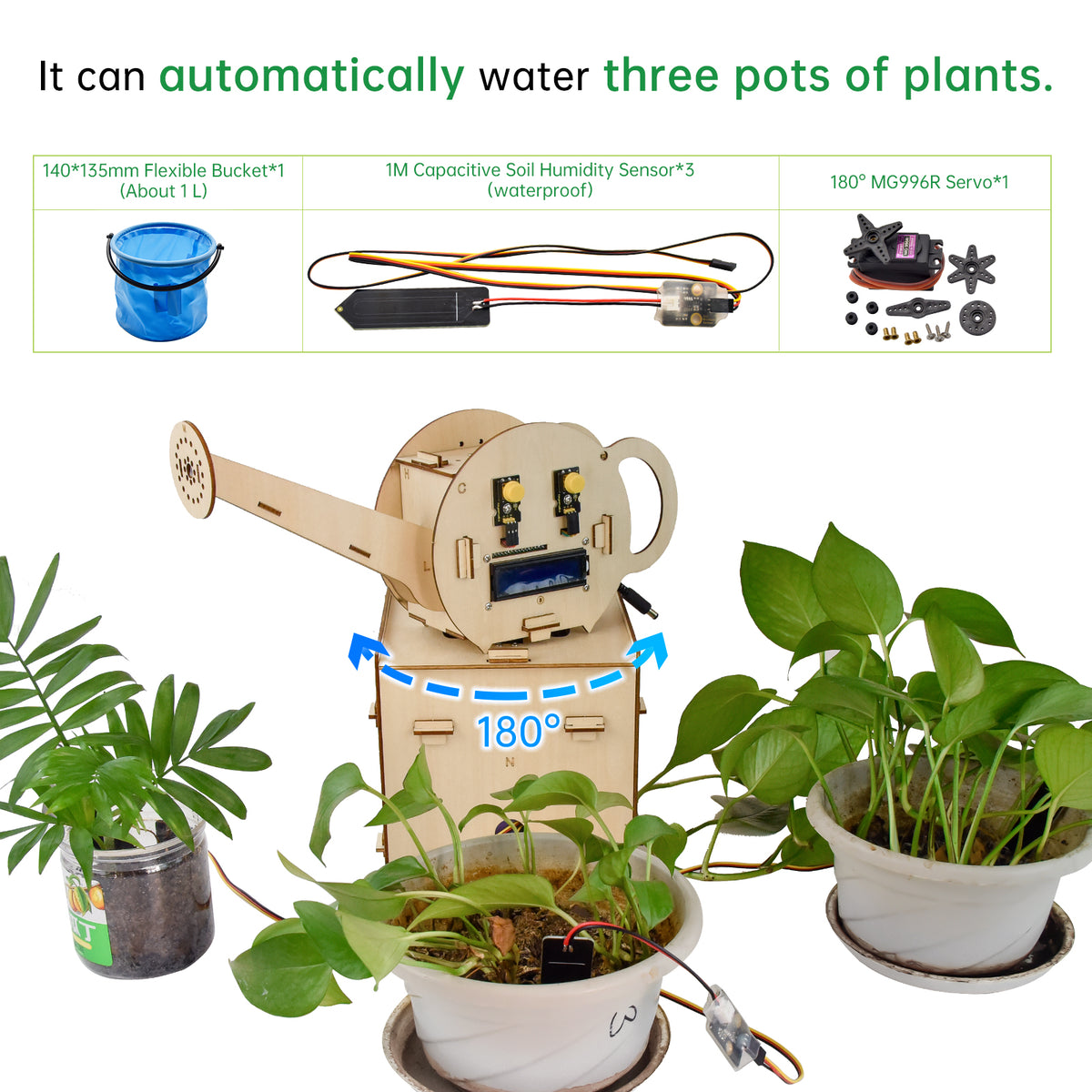Keyestudio Automatic Watering System DIY Kit for Maker Arduino Kit