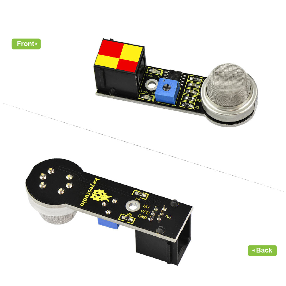 Keyestudio EASY Plug MQ-135 Air Quality Sensor Gas Detection Module for Arduino STEAM