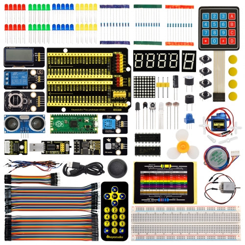 Keyestudio Raspberry Pi Pico Complete Learning Kit Education DIY Kit
