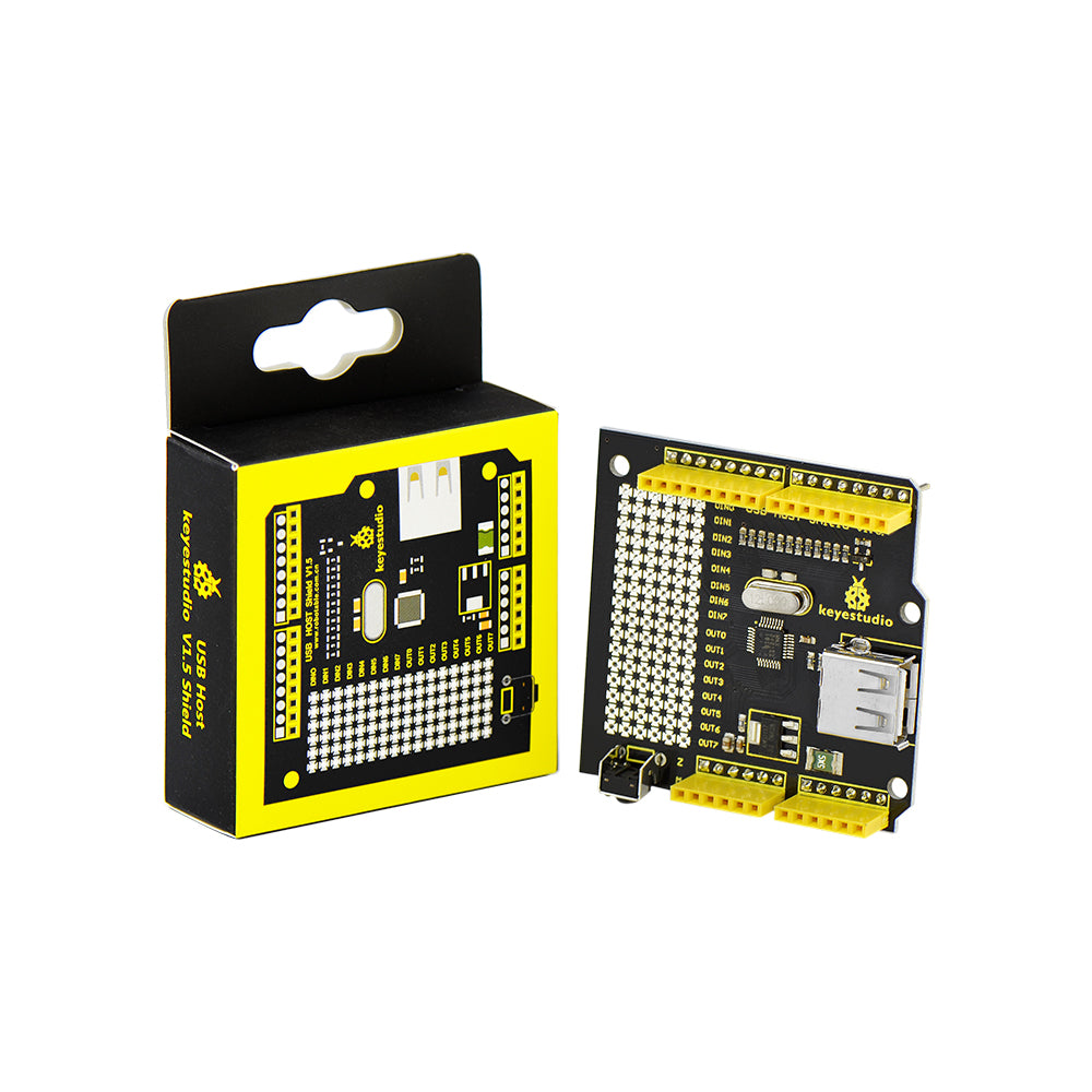 Keyestudio USB Host v1.5 shield compatible with Google Android ADK for Arduino