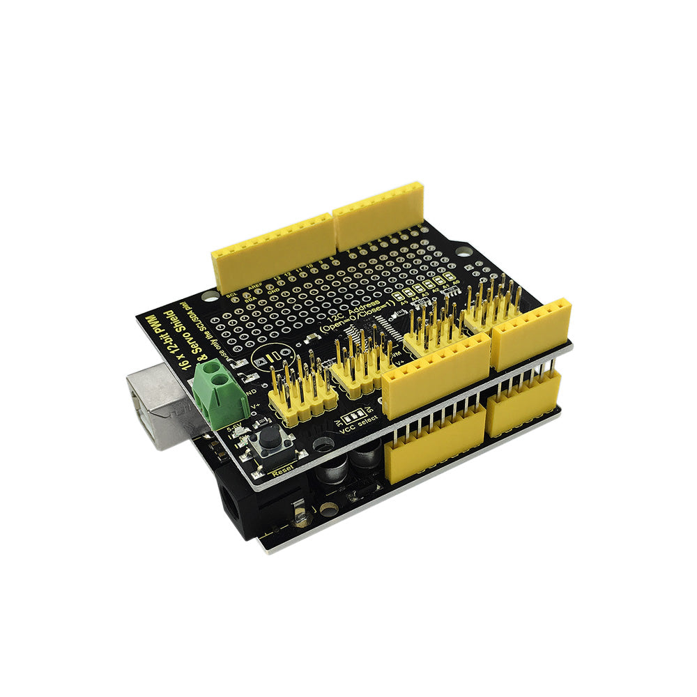 Keyestudio 16-channel Servo Motor Drive Shield For Arduino
