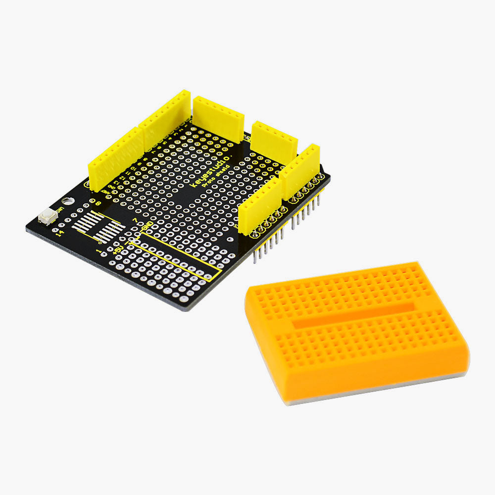 Keyestudio Protoshield for Arduino with Mini Breadboard