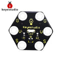 Keyestudio Micro bit Honeycomb Digital LED Module(Black and Eco-friendly）