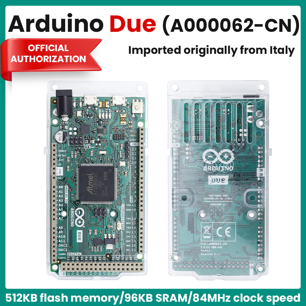 Official Arduino Due (A000062-CN) AT91SAM3X8E Development Board With USB Cable