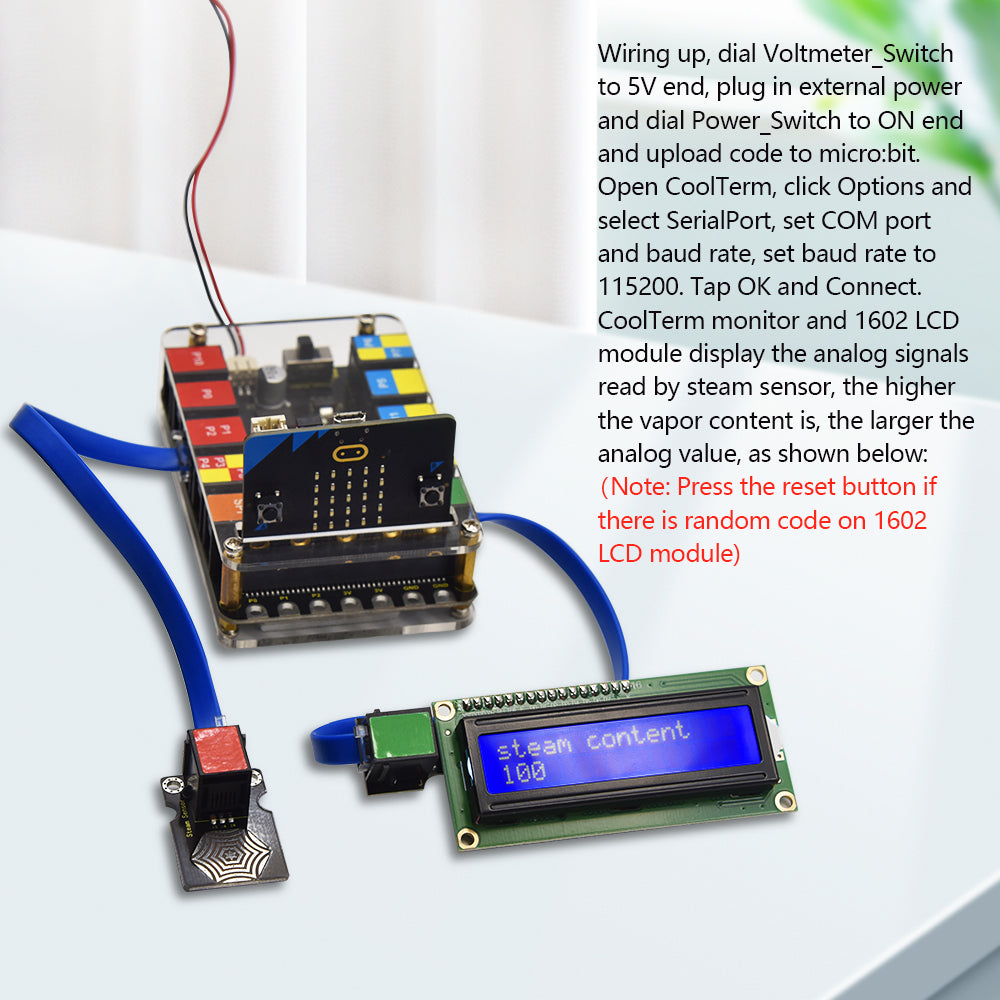 Keyestudio EASY PLUG Microbit V2 Super Starter Kit Makecode Programming Electronic Kit Without Microbit Board
