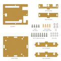HI-Q Keyestudio One set Transparent Acrylic Box Clear Enclosure for Arduino UNO R3 Case With Screws
