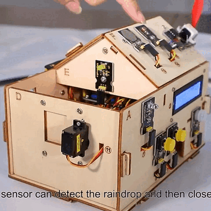 Keyestudio Smart Home Kit with PLUS Board for Arduino DIY STEM