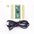 Raspberry Pi Pico Development Board Microcontroller Board RP2040 Cortex-M0+ Dual-Core ARM Processor With Pin Header and USB Cable