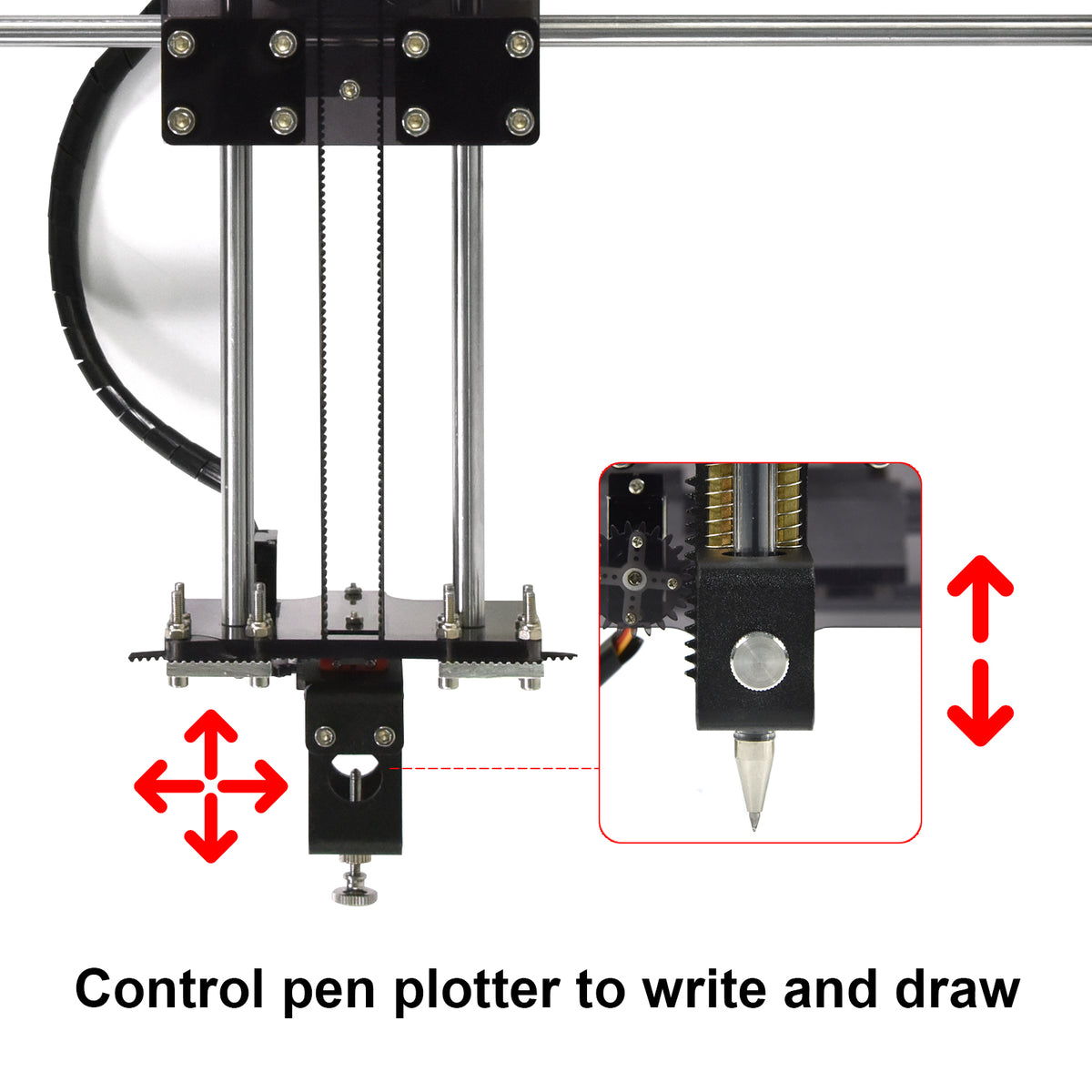Keyestudio Desktop drawing robot Writing Robot Drawbot Drawing Machine Handwriting Machine for Arduino DIY