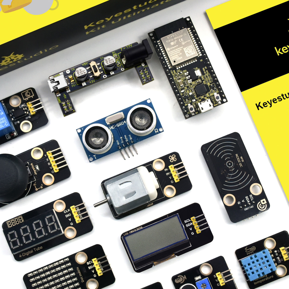 Keyestudio ESP32 Learning Kit Ultimate Edition Starter modules Kit DIY Programming Kit