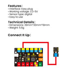 Keyestudio EASY plug Passive Buzzer Module for Arduino STEAM